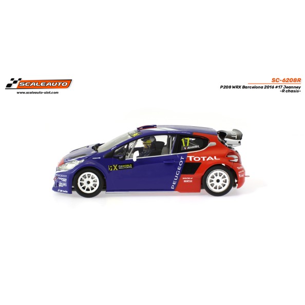 Scaleauto SC-6208R Peugeot 208 WRX Barcelona...