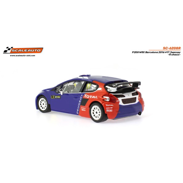 Scaleauto SC-6208R Peugeot 208 WRX Barcelona...