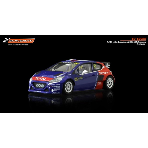 Scaleauto SC-6208R Peugeot 208 WRX Barcelona...