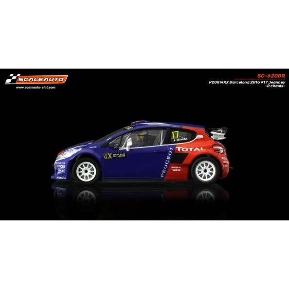 Scaleauto SC-6208R Peugeot 208 WRX Barcelona...