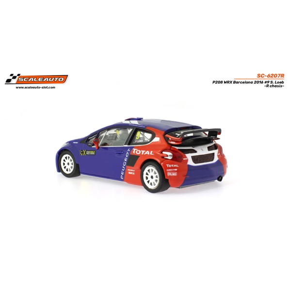 Scaleauto SC-6207R Peugeot 208 WRX Barcelona...