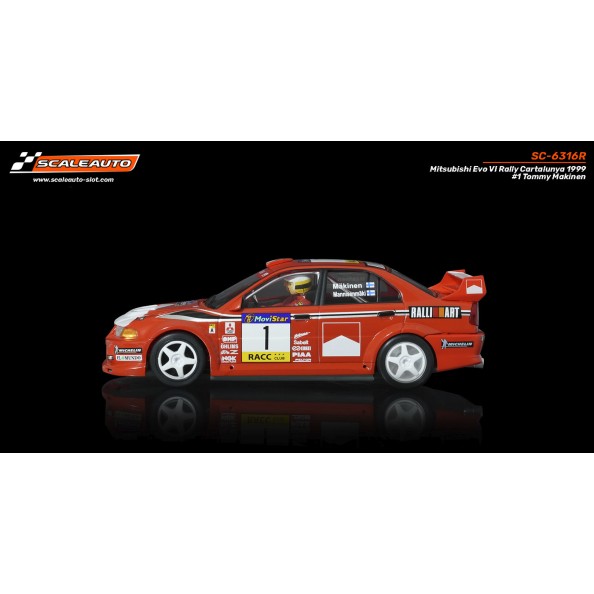 Scaleauto SC-6316R Mitsubishi Evo VI  Rally...
