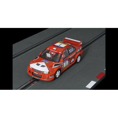 Scaleauto SC-6316R Mitsubishi Evo VI  Rally Cataluña 1999 n1 Tommy Makinen R-version
