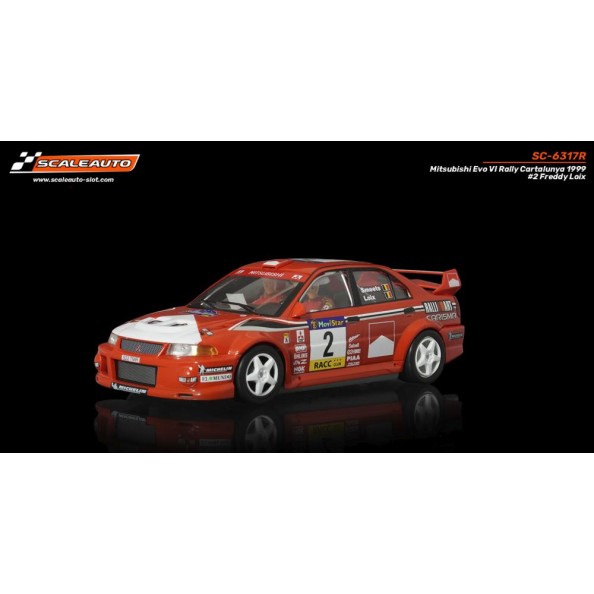 Scaleauto SC-6317R Mitsubishi Evo VI  Rally...