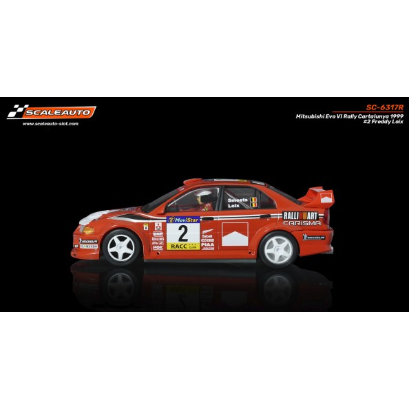 Scaleauto SC-6317R Mitsubishi Evo VI  Rally...
