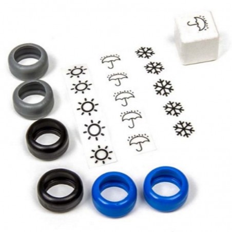 MITOOS M049 NEUMÁTICOS CLIMA-1 17,5X8,5 2+2+2 +DADO