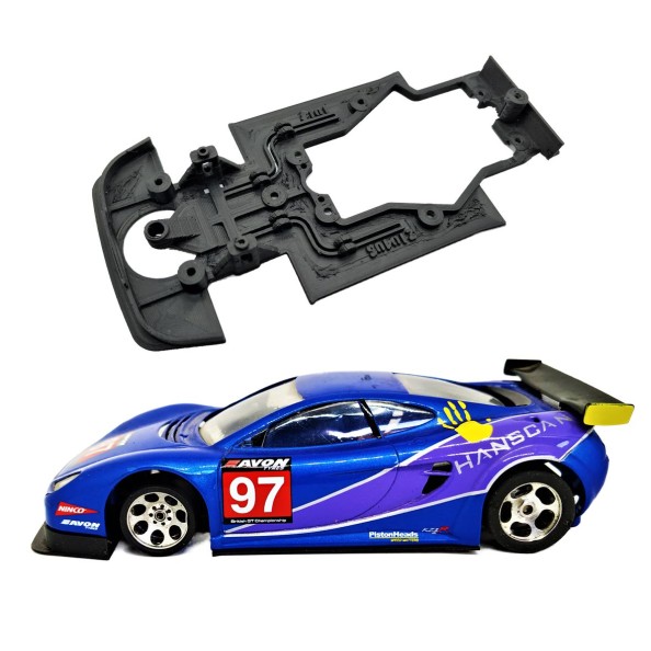 CDC AW101 Chasis Ascari KZ1 de Ninco cuna Slot.it