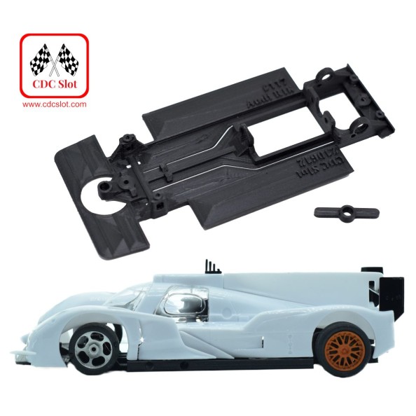 CDC MBIL125 Chasis 3d Audi R18 de Ninco Monoblock