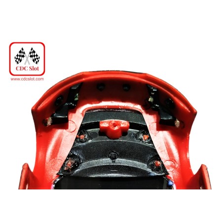 CDC AW249 Chasis 3d Audi R8 GT3 Ninco Skeleton AW (Carrocería chasis universal)