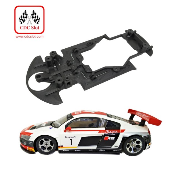 CDC 200818 Chasis 3d Audi R8 GT3 Ninco AW cuna...