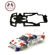 CDC AW252 Chasis 3d BMW M1 G5 Scaleauto cuna Slot.it
