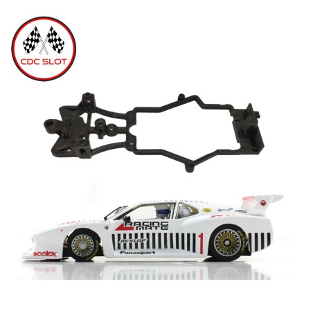 CDC LRT3459 Chasis 3d BMW M1 Gr5 Scaleauto cuna Slot.it