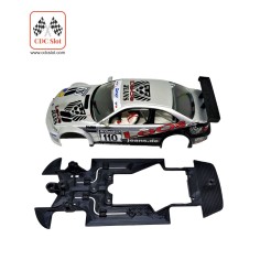 CDC AW333 Chasis 3d BMW M3 GTR Ninco cuna Slot.it