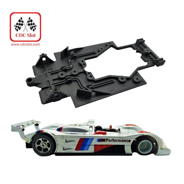 CDC AW115 Chasis 3d BMW V12 LMR Scaleauto cuna...