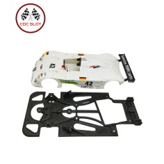 CDC RT4400 Chasis 3d Skeleton BMW V12 LMR Scaleauto cuna RT4