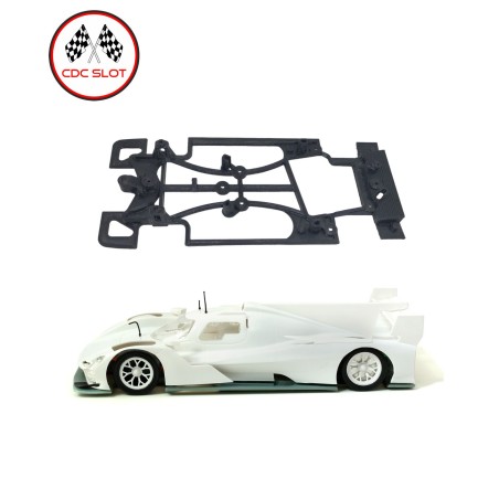 CDC LRT4570 Chasis 3d Skeleton Cadillac LMH Scaleauto cuna RT4