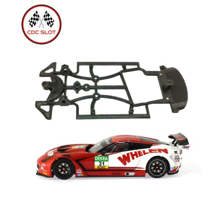 CDC LRT4502 Chasis 3d Skeleton Callaway GT3 Scaleauto cuna RT4