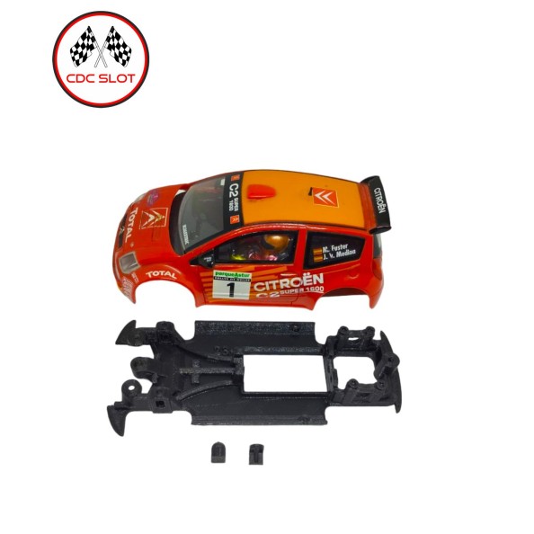 CDC MBIL234 Chasis 3d Citroën C2 Scalextric...
