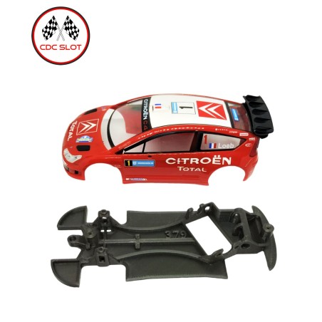CDC MBAW379 Chasis 3d Citroën C4 WRC Ninco monoblock