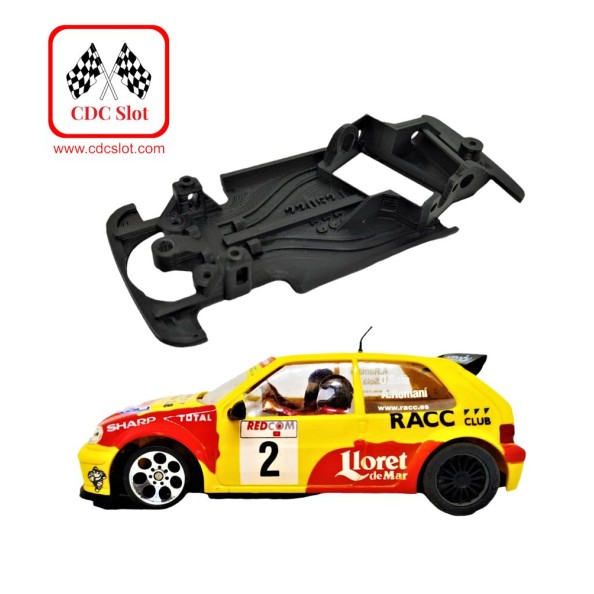CDC MBAW222 Chasis 3d Citroën Saxo Ninco monoblock