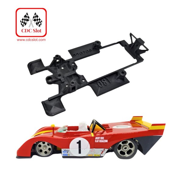 CDC SW181 Chasis 3d Ferrari 312 de Sloter cuna...