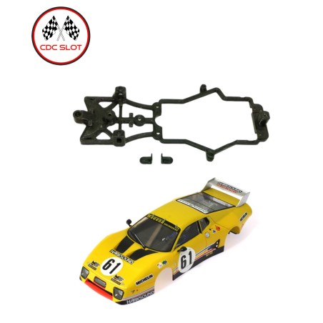 CDC LRT3455 Chasis 3d Ferrari 512BB Gr.5 Sideways cuna Slot.it