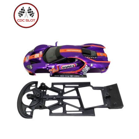 CDC RT4381 Chasis 3d Skeleton Ford GT de Sideways cuna RT4