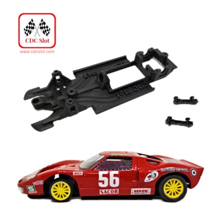 CDC MBIL145 Chasis 3d lineal Ford GT40 de Slot.It monoblock