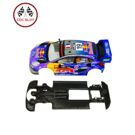 CDC MBIL425 Chasis 3d lineal Ford Puma Scalextric WRC monoblock