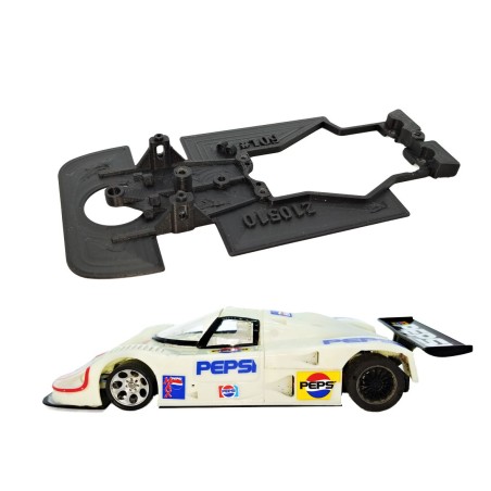 CDC AW109 Chasis 3d Jaguar XJR 12/9 Slot.It cuna Slot.it