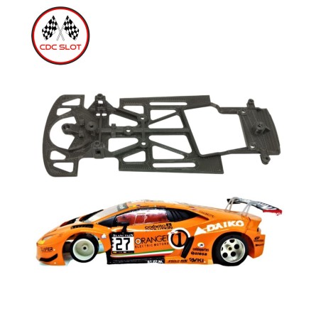 CDC RT4391 Chasis 3d Skeleton Lamborghini Murciélago Black Arrow cuna RT4