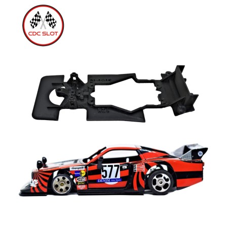 CDC AW128 Chasis 3d Lancia Beta de Fly cuna Slot.it