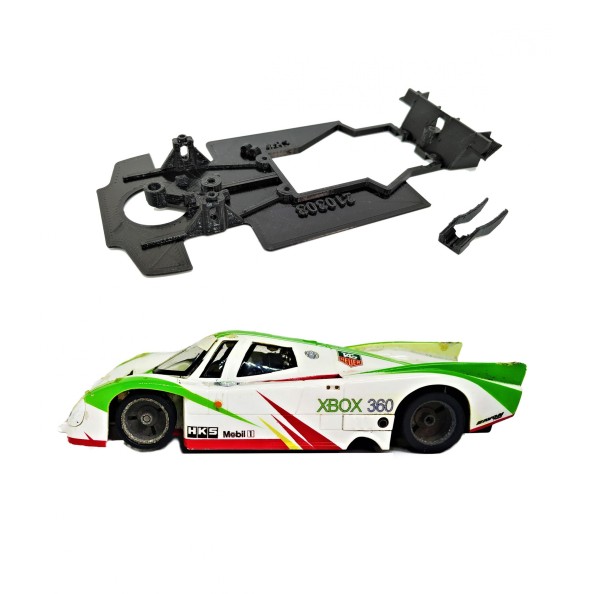 CDC AW84 Chasis 3d Lancia LC2 1984 Slot.It cuna...
