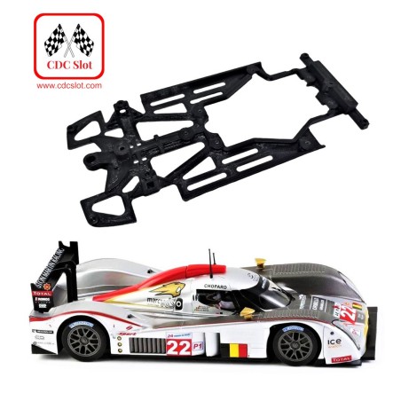 CDC AW240 Chasis 3d Skeleton Lola Aston Martin DBR1-2 de Slot.It. cuna Slot.it