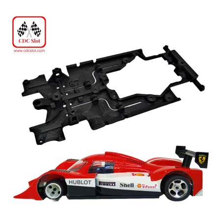 CDC AW87 Chasis 3d Lola B9-10/60 de Slot.It cuna Slot.it