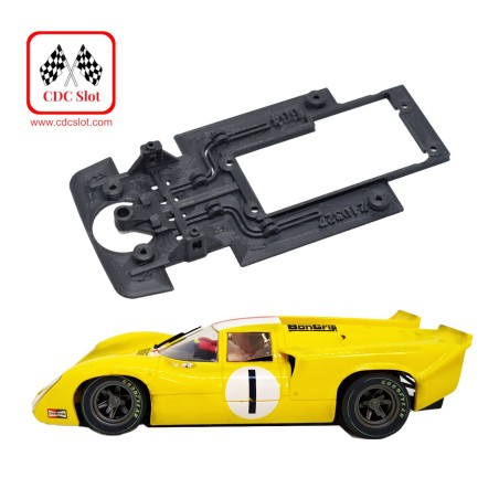 CDC SW99 Chasis 3d Lola T70 MK3B Fly cuna Slot.it