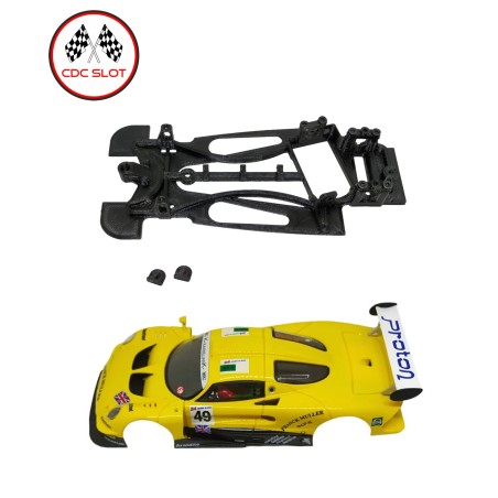 CDC MBAWR533 Chasis 3d angular Lotus Elise GT1 Avant Slot monoblock