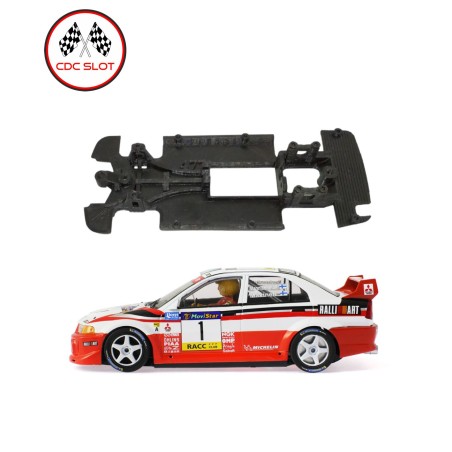 CDC MBILR477 Chasis 3d lineal Mitsubishi Evo V/VI Scaleauto