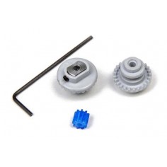 MITOOS M232 SET CORONA 25 Y 27 DIENTES EN LINEA + PIÑON 9 DIENTES NYLON