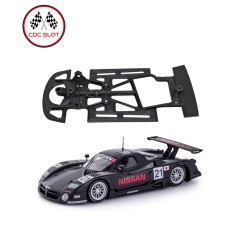 CDC RT4363 Chasis 3d Skeleton Nissan R390 GT1 Slot.it...