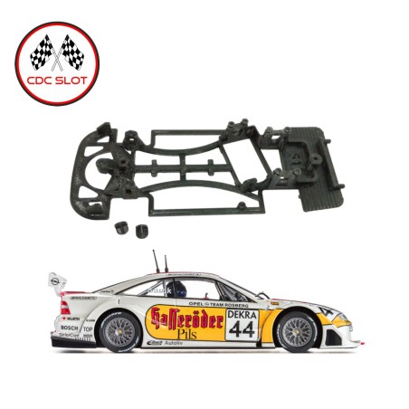CDC MBAW511 Chasis 3d angular Opel Calibra DTM de Slot.it monoblock