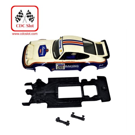 CDC MBIL264 Chasis 3d lineal Porsche 911 de Scalextric monoblock