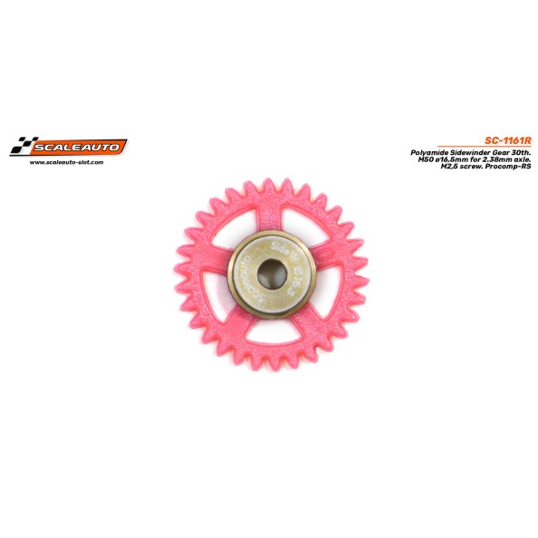 Scaleauto SC-1161R Corona 30 dientes sidewinder...
