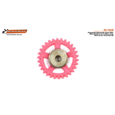 Scaleauto SC-1161R Corona 30 dientes sidewinder diam 16,5mm