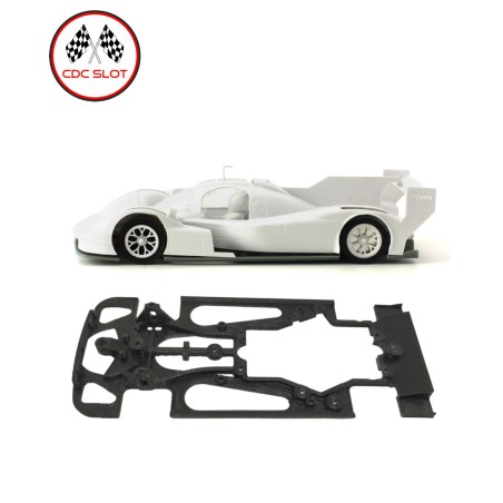 CDC AWS411 Chasis 3d Porsche 963 Scaleauto cuna Slot.it