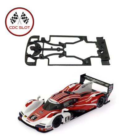 CDC LRT3571 Chasis 3d Porsche 963 Scaleauto cuna Slot.it