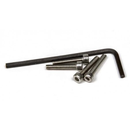 MITOOS M314 SET DE 4 TORNILLOS ALLEN M2,5 x 8 + LLAVE ALLEN 2mm