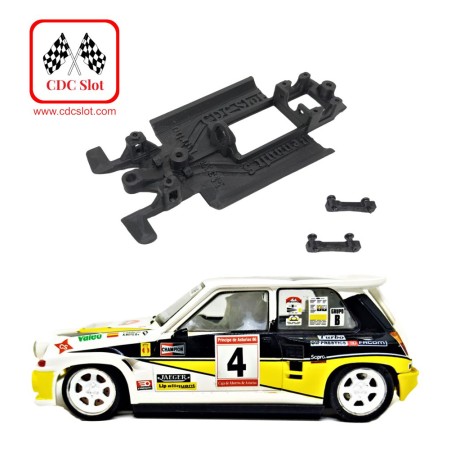 CDC MBIL12 Chasis 3d lineal Renault 5 Turbo / Maxiturbo Scalextric monoblock