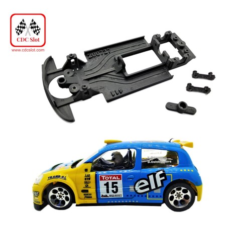 CDC MBIL11 Chasis 3d lineal Renault Clio S1600 Ninco monoblock
