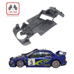 CDC MBAW166 Chasis 3d angular Subaru Scaleauto monoblock